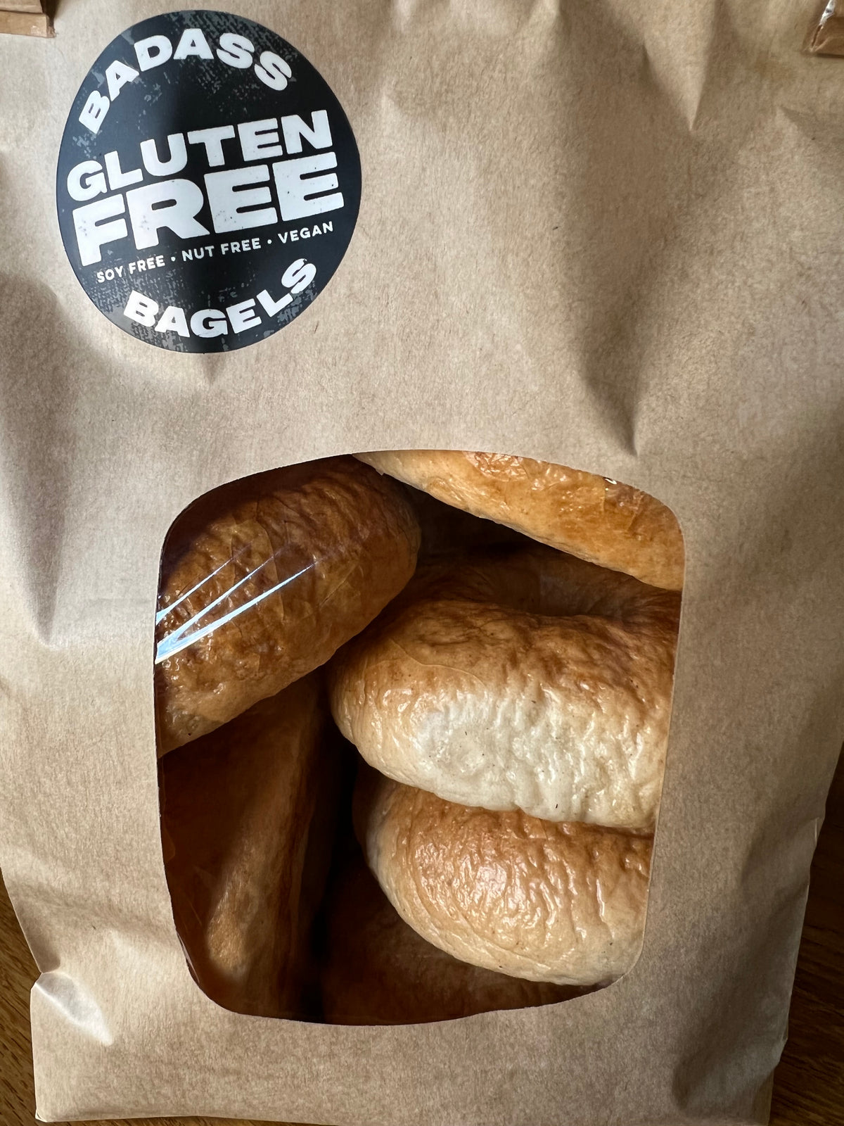 LOOK AT ME I&#39;M GLUTEN-FREE!!!  [BAGELS]